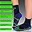 TechWare Pro Plantar Fasciitis Socks - Therapy Grade Cushion Ankle Compression Socks Women & Men. Ankle Brace & Arch Support (Blk/Blu Small)
