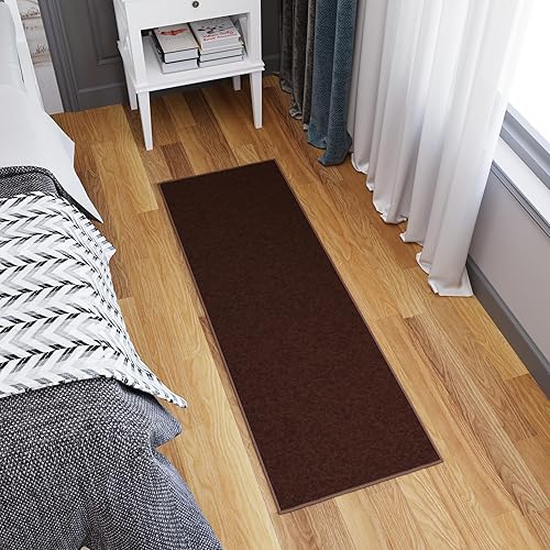 Miniatura 22 de Sweet Home Stores Alfombra lavable antideslizante con parte trasera de goma para cocina, pasillos, baño, entrada, dormitorio, 2 pies 3 pulgadas x 3
