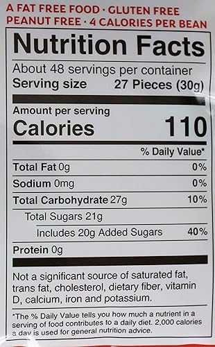 Miniatura 2 de Jelly Belly Original Gourmet Beans 30 sabores, sin gluten, 3 libras, fresa, 1 onza