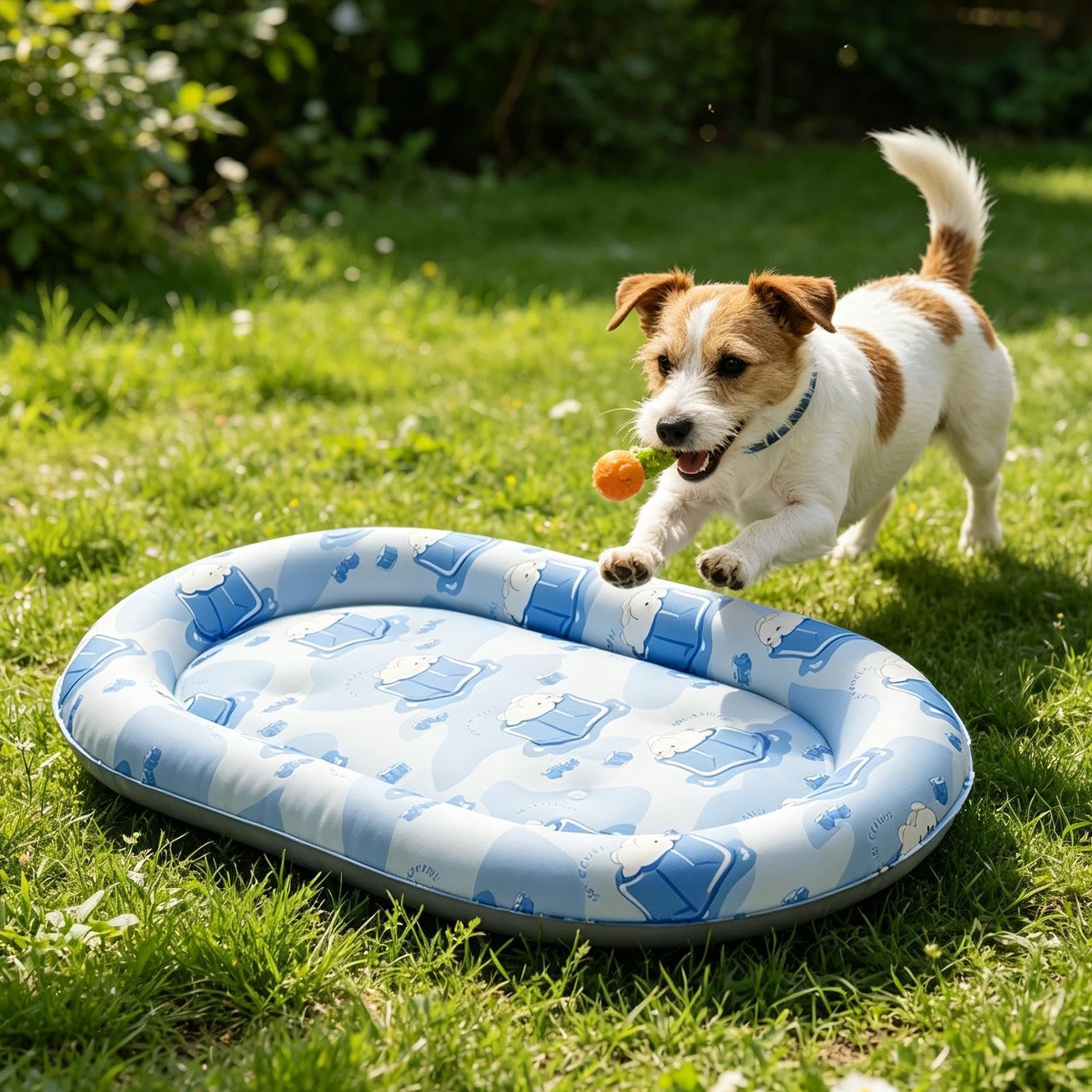 Tappetino refrigerante per gatti, leggero, resistente ai , lettino estivo per cani, cuccioli, gattini, estate, per interni ed esterni, auto, viaggi, patio