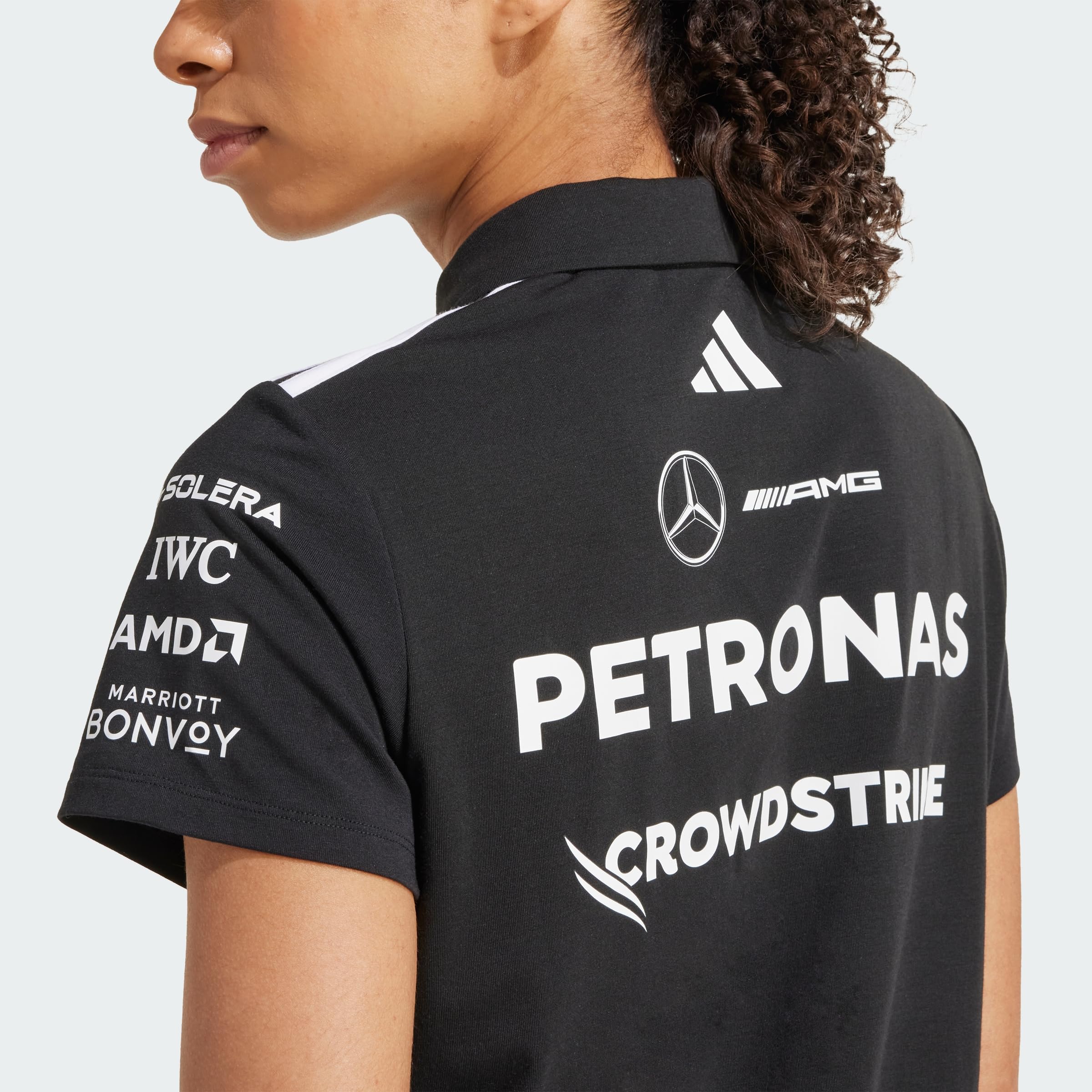 adidas Mujer Mercedes - AMG Petronas Formula One Team Team Polo Black Women