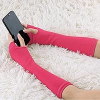 Vista 10 de Allegra K Calentadores de brazo sin dedos unisex de moda clásica