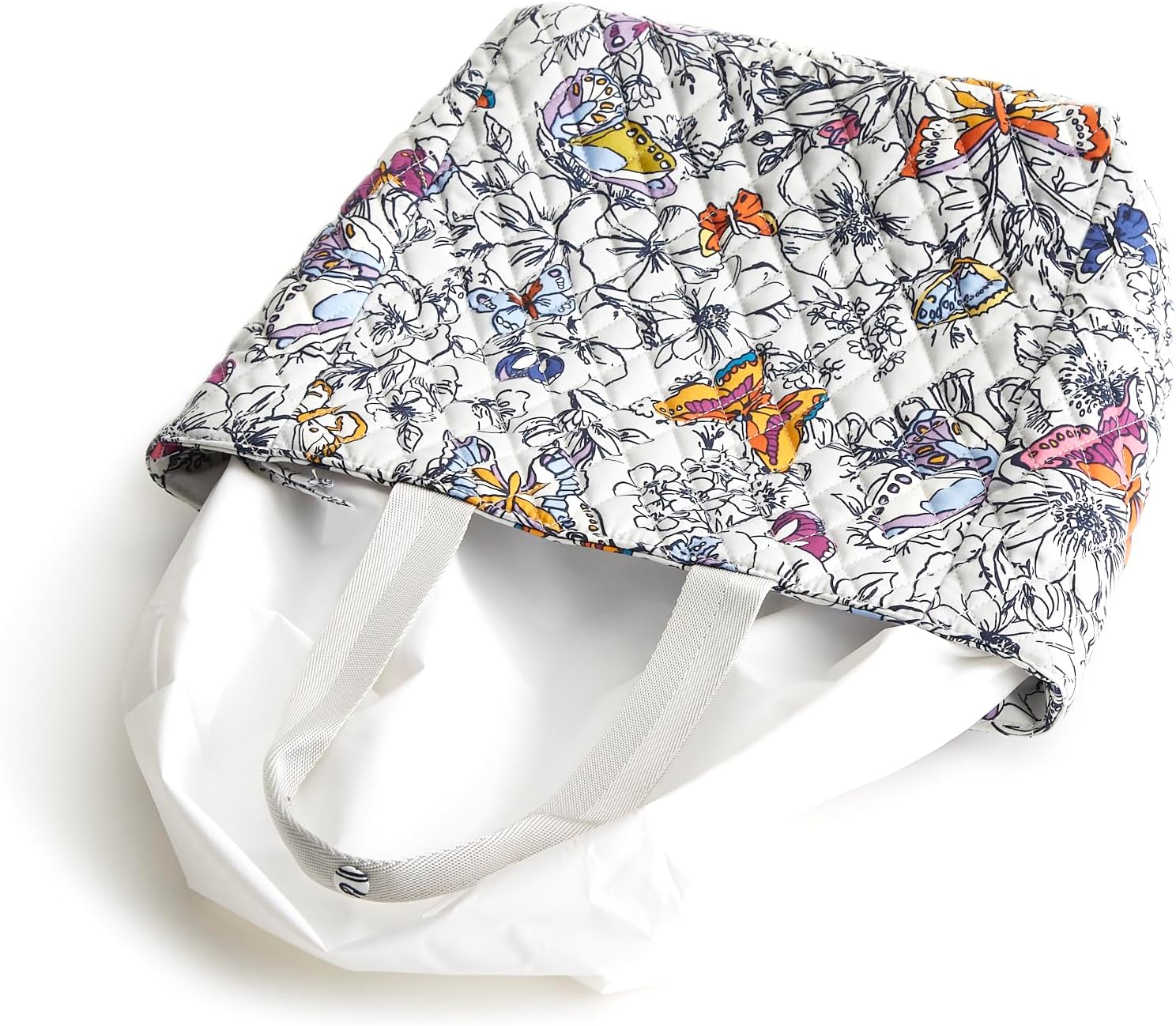 Vera Bradley Women's Premium Cotton Lunch Tote Bag