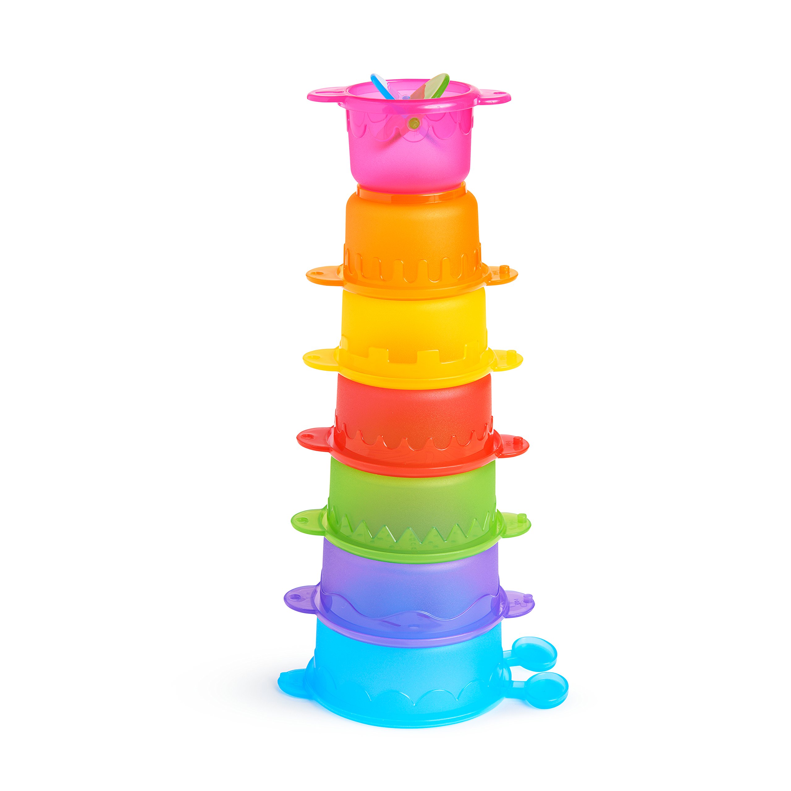 Munchkin Caterpillar Spillers Stacking Cups (Multicolor 7 Pieces) (B000V9A2S0) Amazon Price History, Amazon Price Tracker