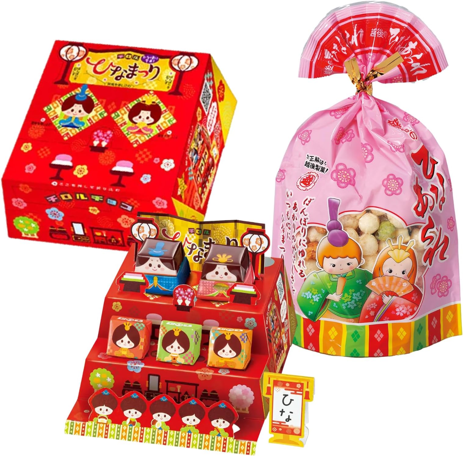 Hina Festival Set, Assorted Candy, Tyro Chocolate, Hina-Aare Set, Hina Festival, Peach Festival, For Children, Spring Gift, Seasonal Limited Edition
