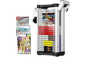 Allnice Multifunction Video Game Shelves - Store Your Games in Style