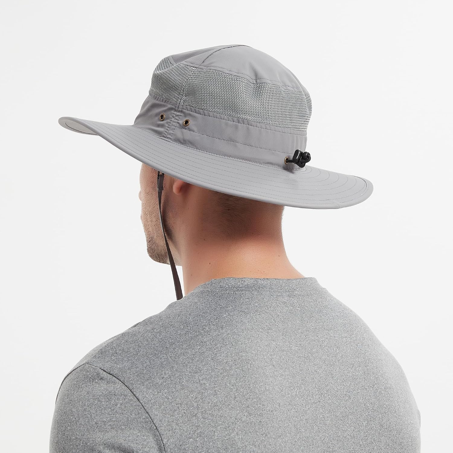 Keya Fishing Boonie Hat with Wide Brim, Removable Face and Neck Flap, UPF 50+ Sun Hat for Men and Women