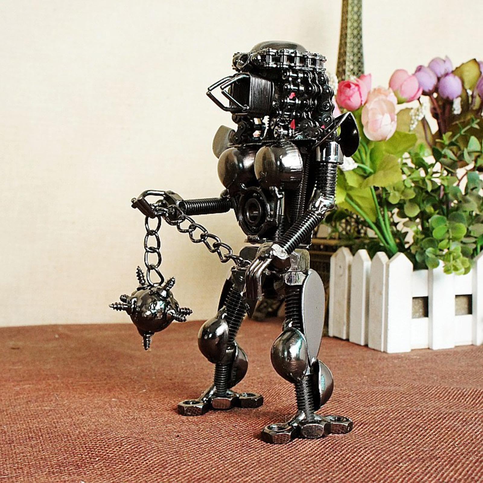 Kit De Modelo Mecánico De Metal – Figura De Bestia De Acero, Puzzle 3D De Escritorio, Decoración Futurista Y Regalo Creativo