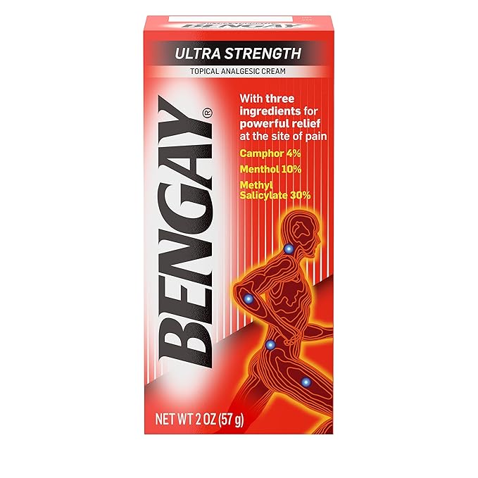 Ben Gay Ultra Strength Bengay Topical Pain Relief Cream NonGreasy