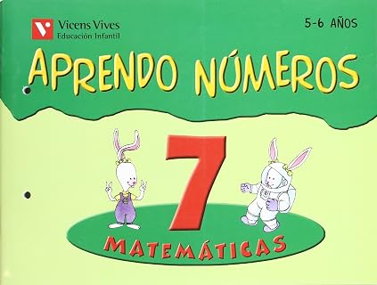 Aprendo Números. Cuaderno 7 Matematicas