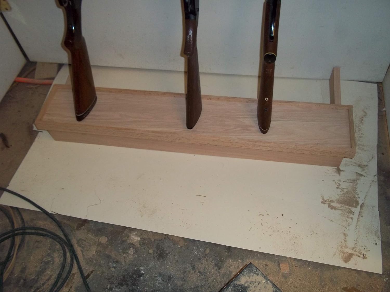Handmade Beauty Butt Rest Addition for Closet Gun Rack