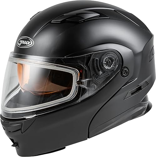 GMAX MD-01S - Casco modular para nieve, color negro mate, MD