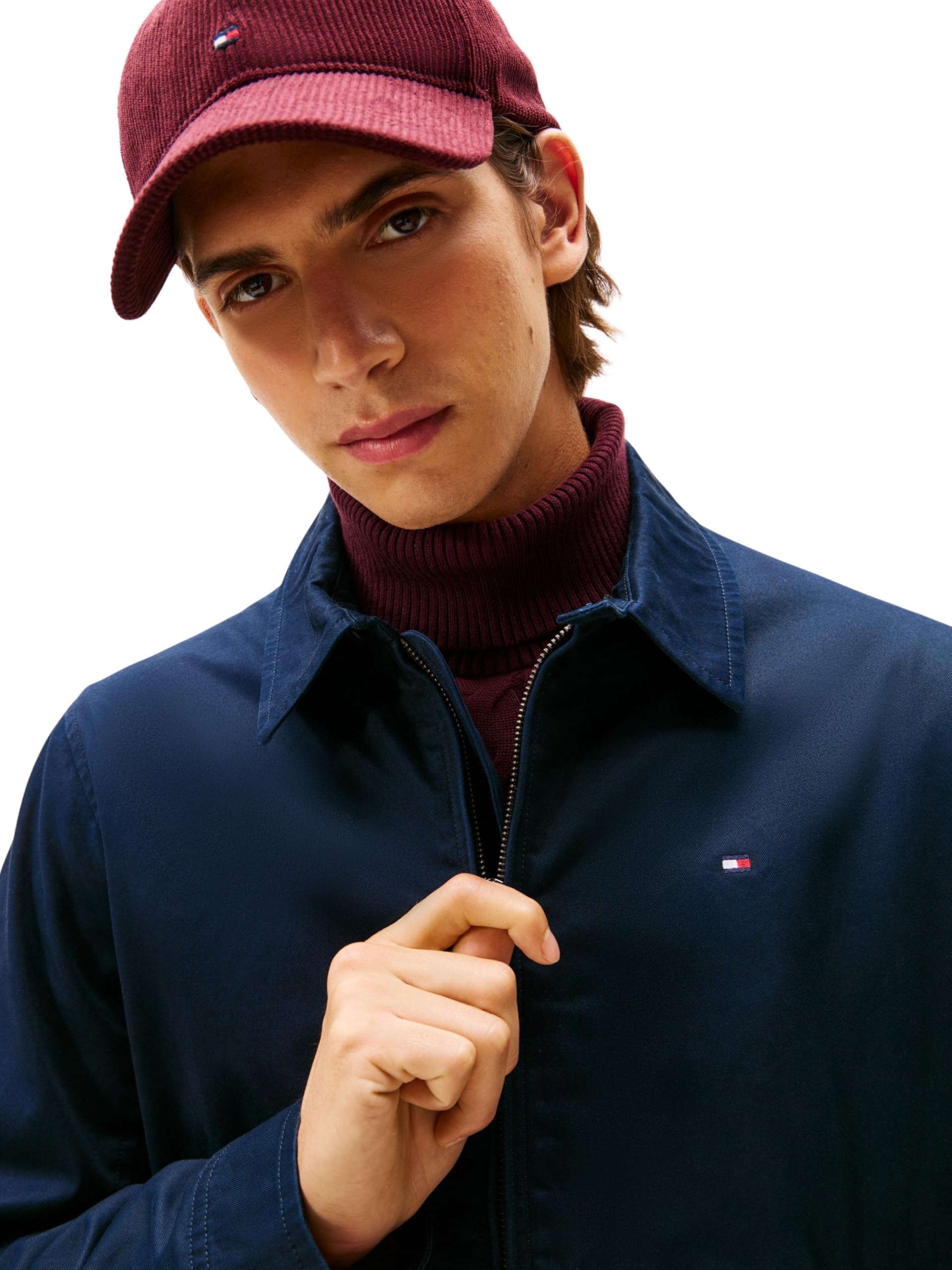Tommy Hilfiger Męskie kurtki CLASSIC IVY MW0MW40602 Inne, Niebieskie, XL, Niebieski (pustynne niebo), XL