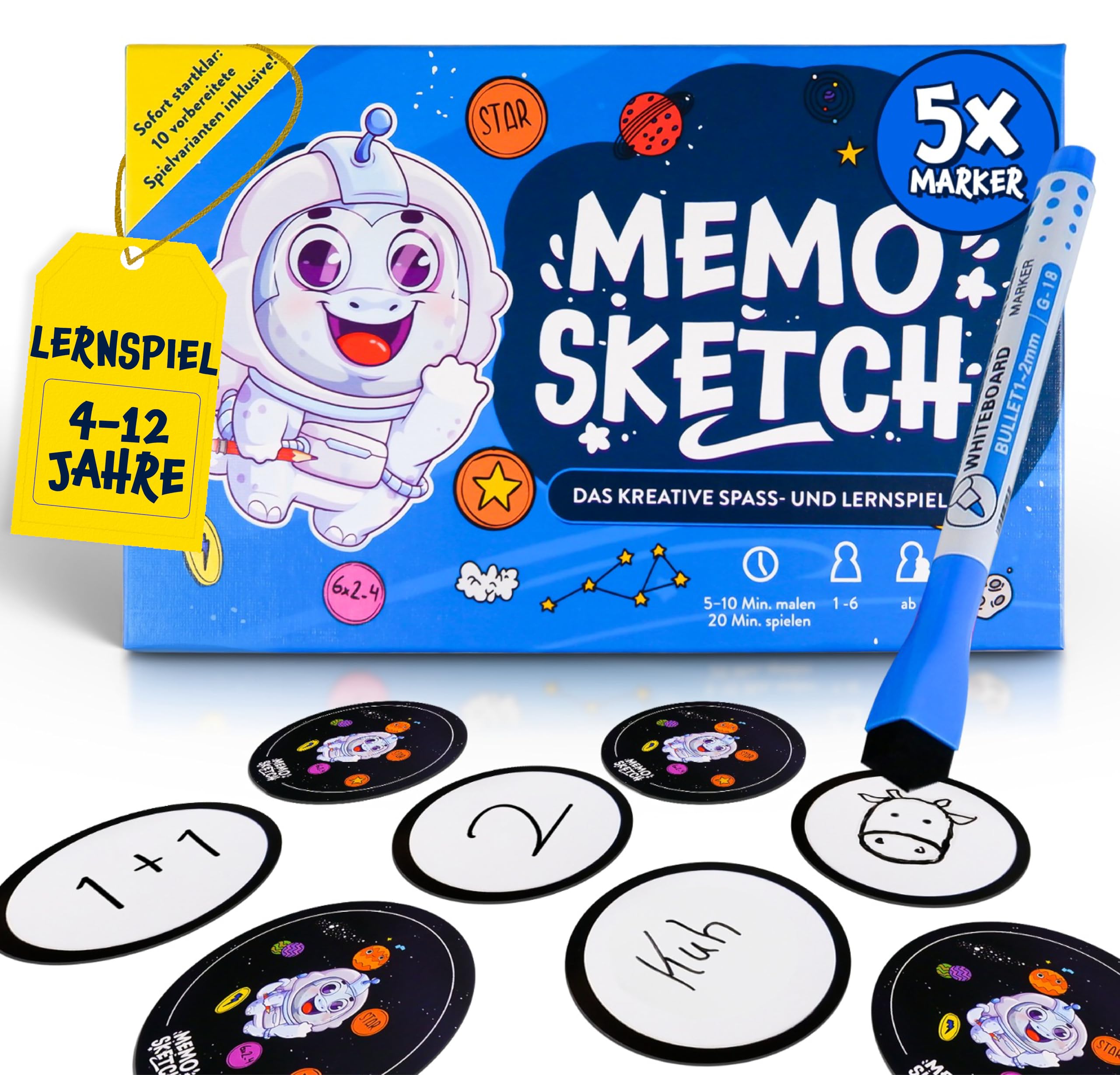 Memosketch – Kreatives Lernspiel