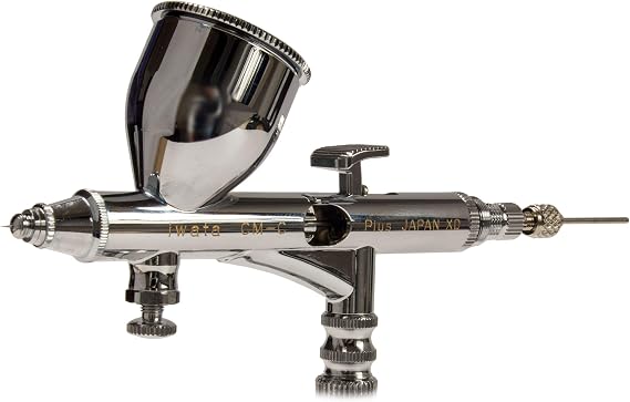Iwata Custom Micron CM-C Plus Gravity Feed Dual Action Airbrush