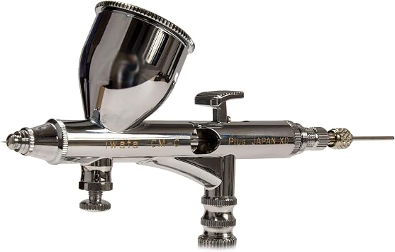 Iwata Custom Micron CM-C Plus Gravity Feed Dual Action Airbrush