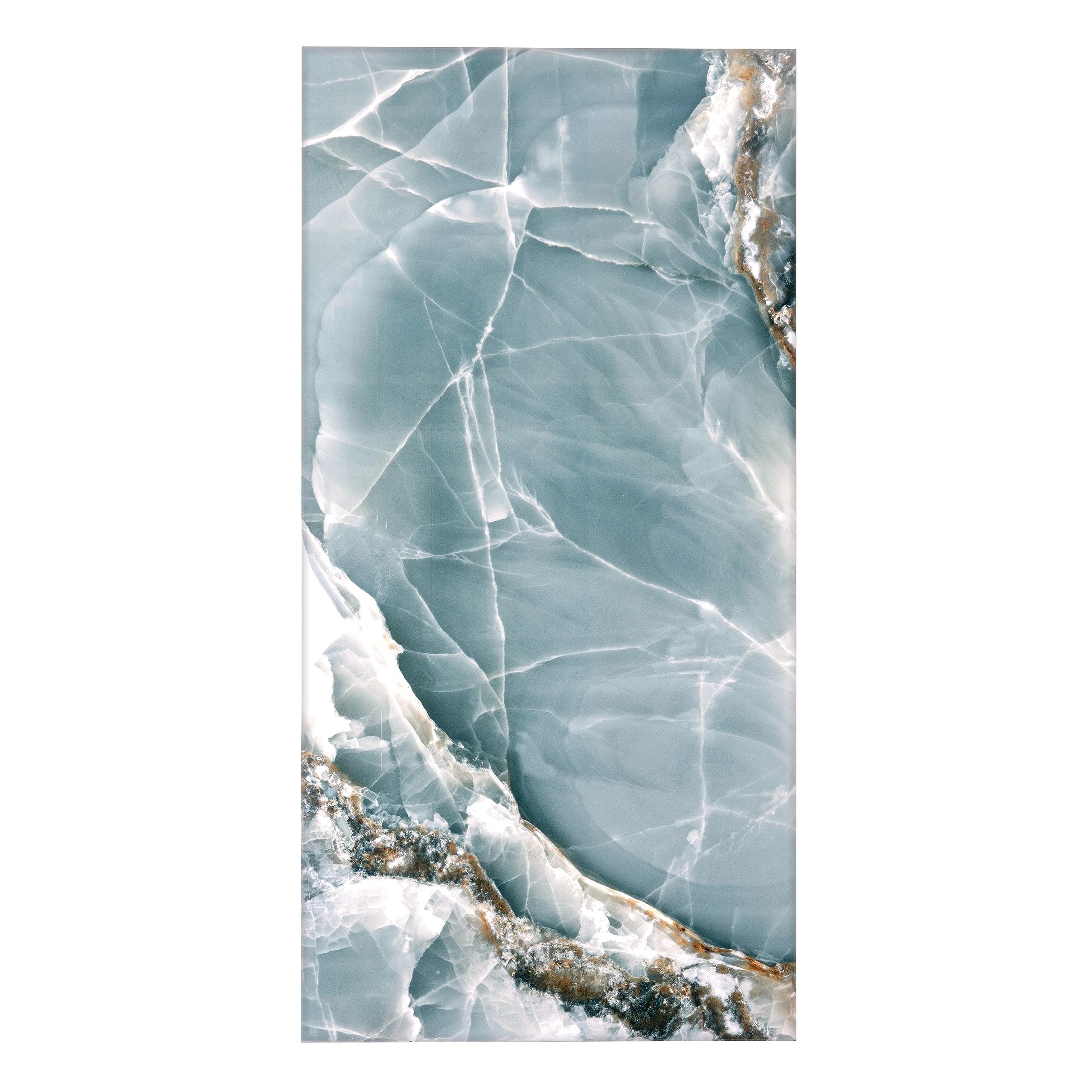 ●TINA TILECLUB 24 in. x 48 in. Lappato Green Porcelain Rectangular