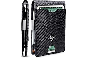 Wallet for Men Mens Wallet with Money Clip RFID Slim Minimalist PHOENIX