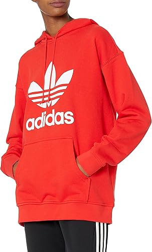 adidas Originals Sudadera con capucha Adidas Adicolor Trefoil para mujer