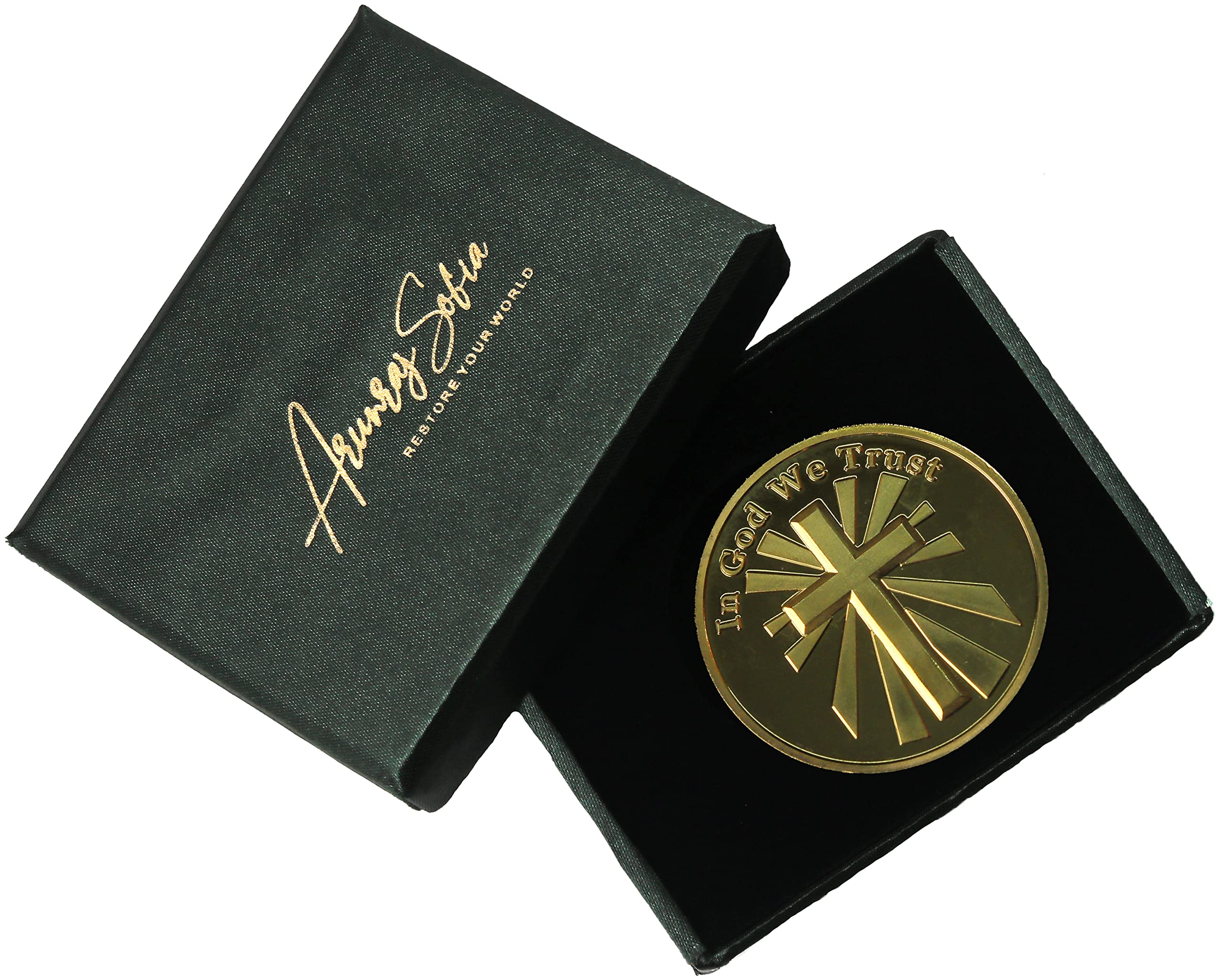 Arunrajsofia Biblical Collection Evil vs Good in God We Trust Cross 1 Oz 24kt Gold Plated Coin Decorative Collection (B0C3XSR9J3) Amazon Price History, Amazon Price Tracker