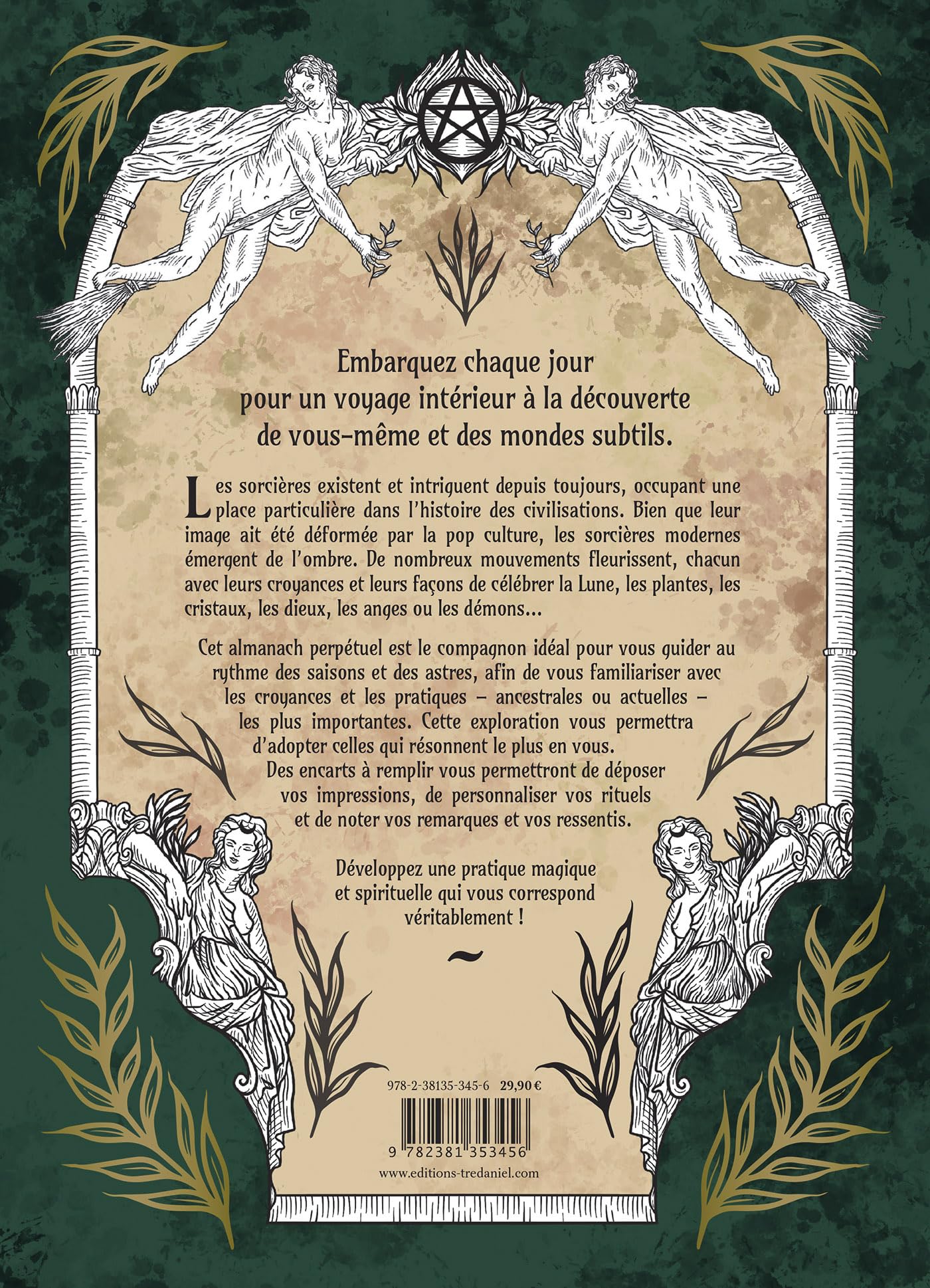 L'Almanach de la Sorcière Moderne - Une année à la découverte des pratiques magiques et païennes