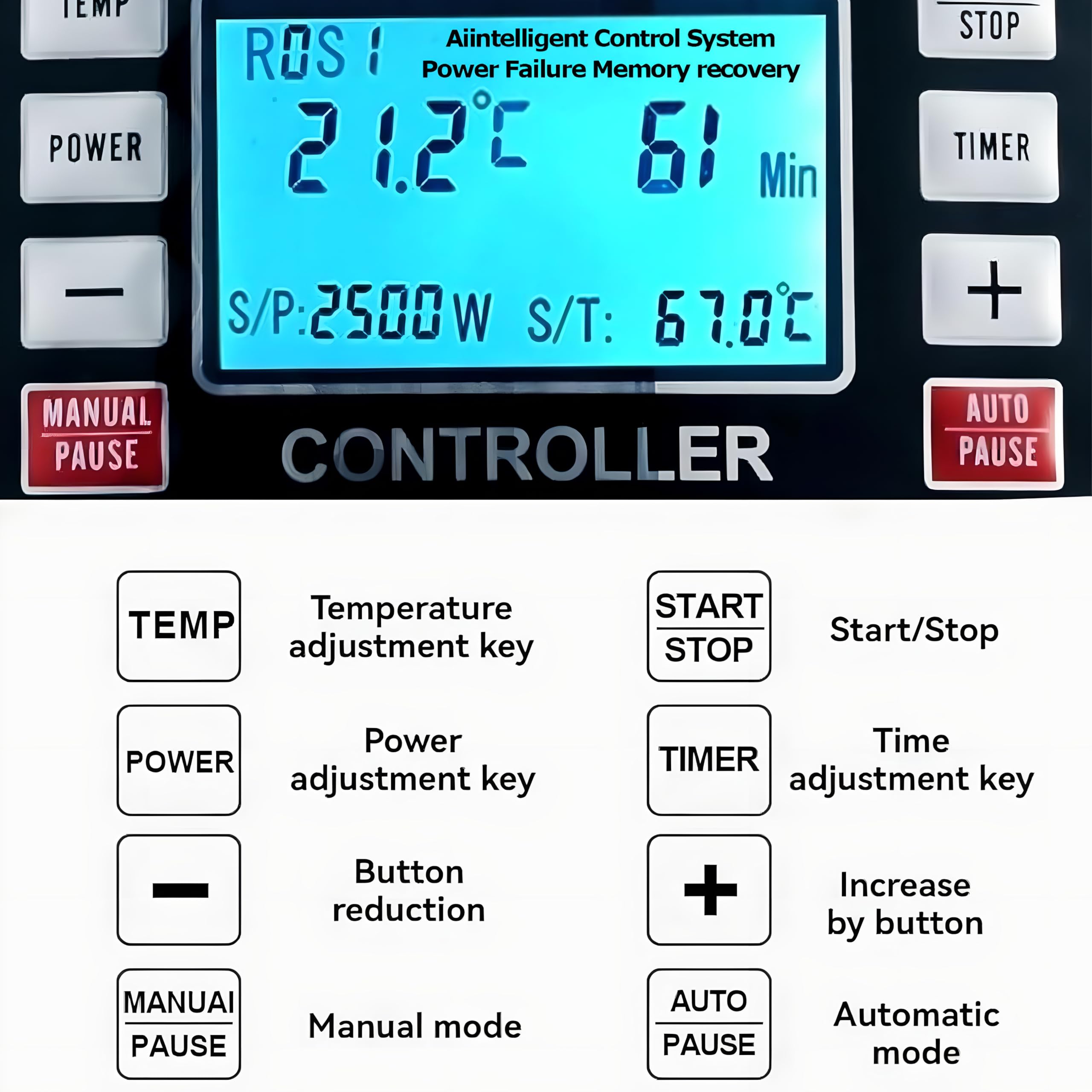Kit automático de elaboración de cerveza con tubo de puré visualizado, calefacción de 2500 W, 7 etapas programables, capacidad de 60 litros para elaboración casera