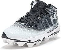 Under Armour Boys' Spotlight Hammer Rm Jr Football Cleats - Lightweight Cushioning & Traction for Young Players