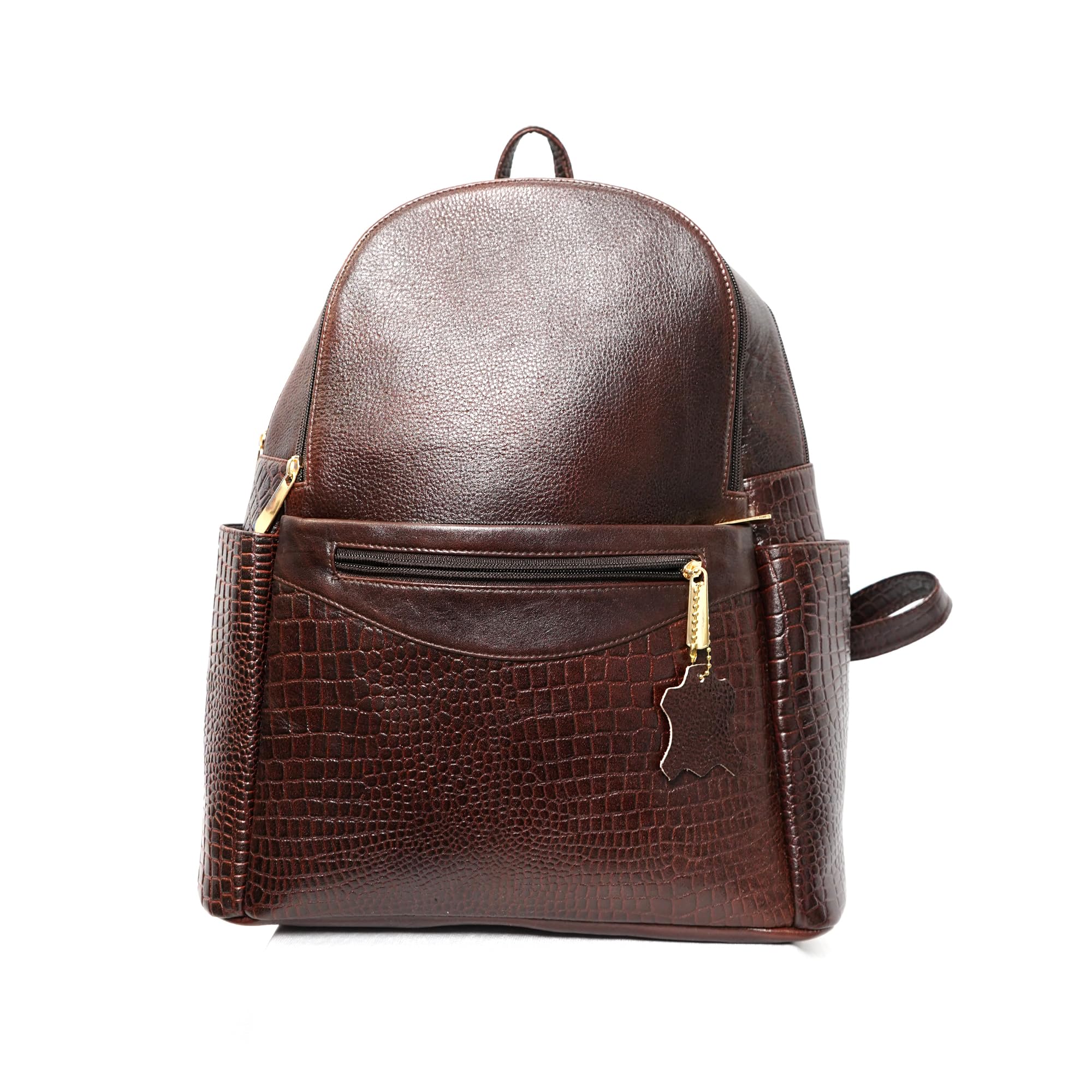 RICHSIGN LEATHER ACCESSORIES Full-Grain Natural Leather Backpack Bags For Women Office Girls Collage School Laptop Use Branded Stylish Latest Size- L-12 X H-10 x W- 5 Inch.Weight-600 Gram (BROWN) (B09TBMZ6XK) Amazon Price History, Amazon Price Tracker