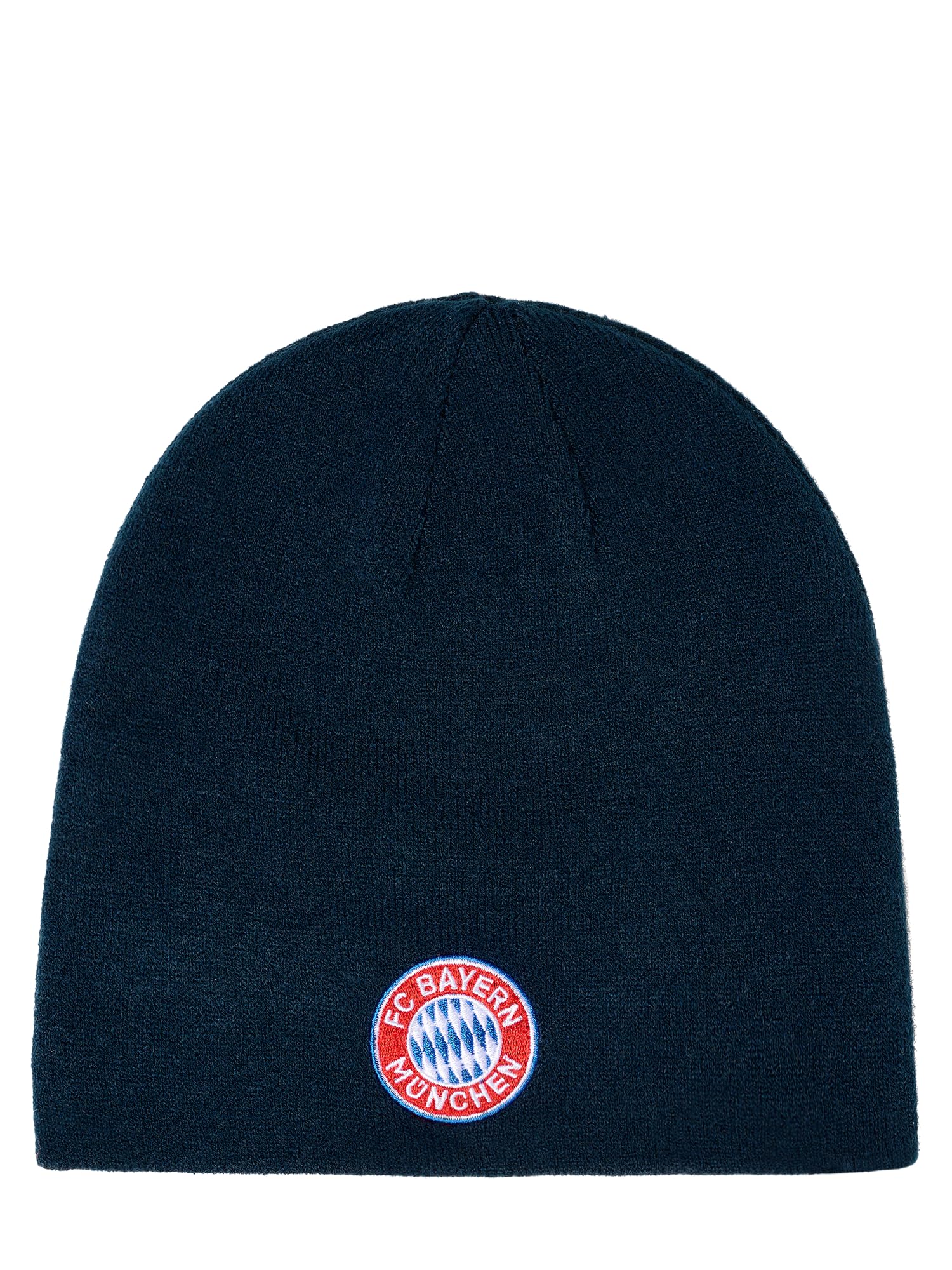 FC Bayern München Bonnet réversible | Bonnet tricoté | Adulte | Noir/gris ou bleu marine/rouge