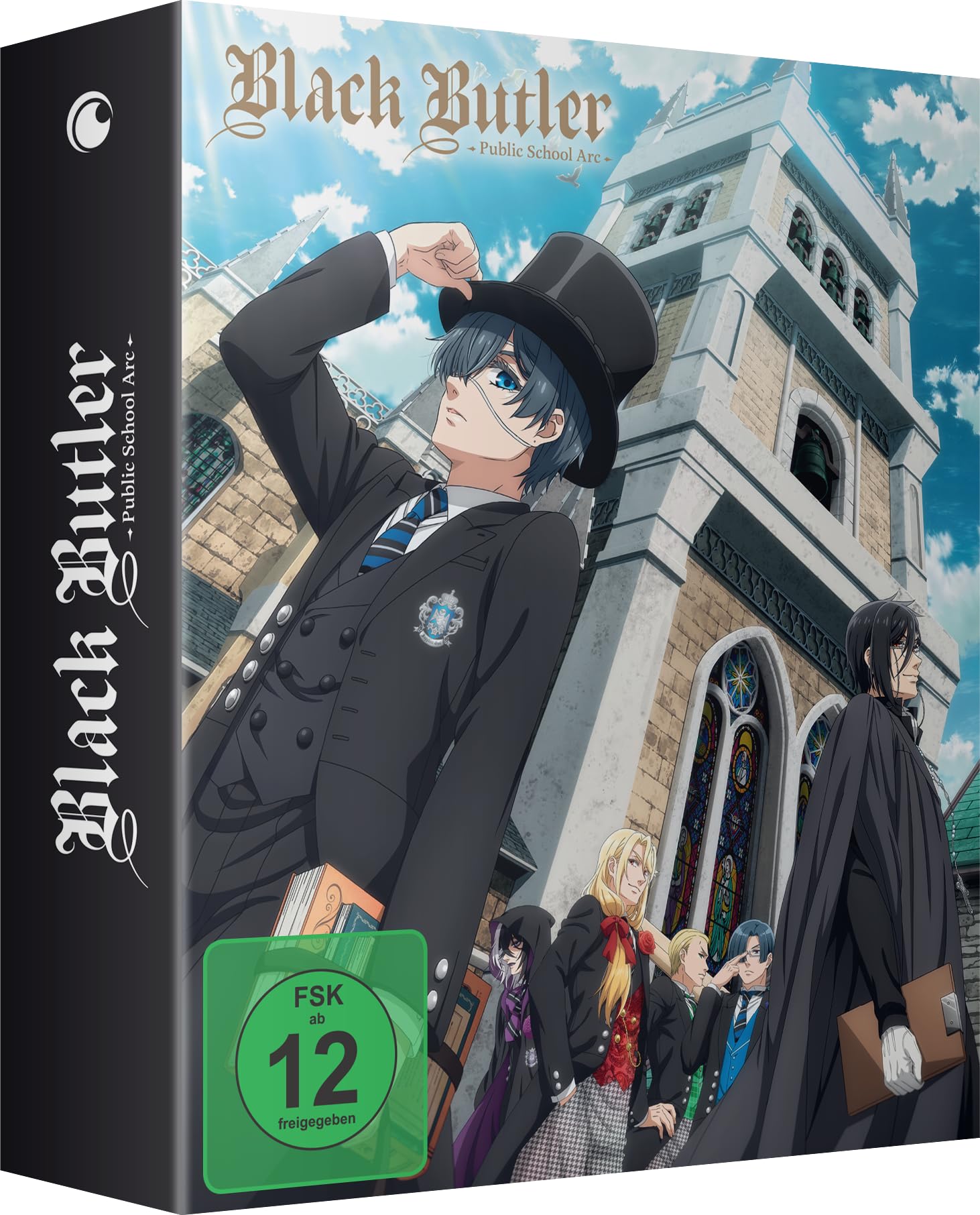 Black Butler: Public School Arc - Staffel 4 - Vol.1 - [DVD] mit Sammelschuber
