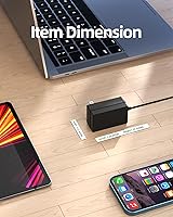 Vista 5 de Cargador de 6 pies apto para Hoover Impulse 26.5V carga rápida