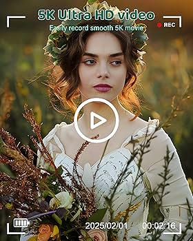 Amazon.com : 5K Digital Camera for Photography - WiFi 75MP