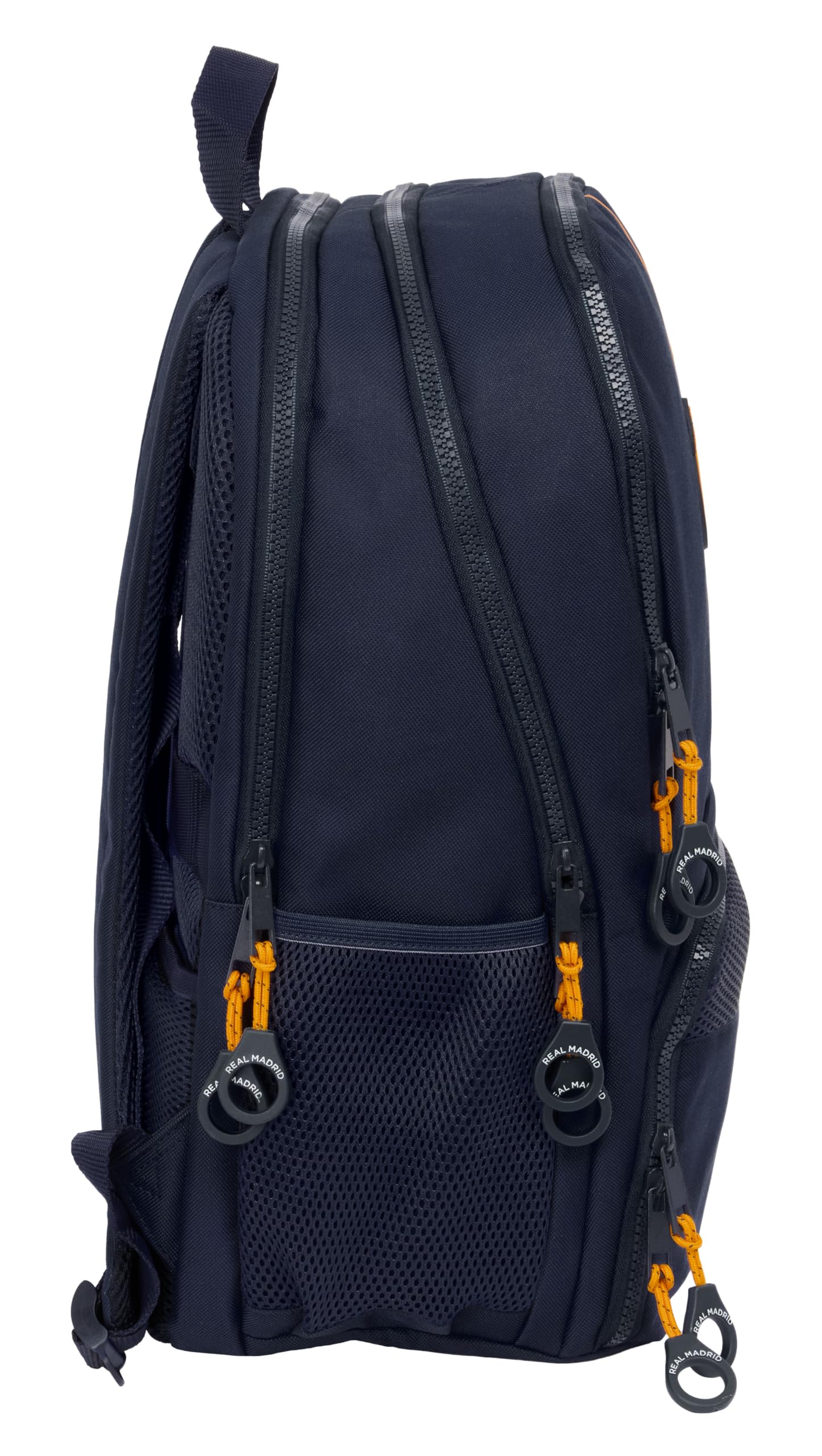 Safta REAL MADRID 2ª EQUIPACIÓN 24/25 - Mochila para Pádel, Mochila de Deporte, Ideal para Diferentes Edades, Cómoda y Versátil, Calidad y Resistencia, 30x17x42 cm, Color Azul Marino