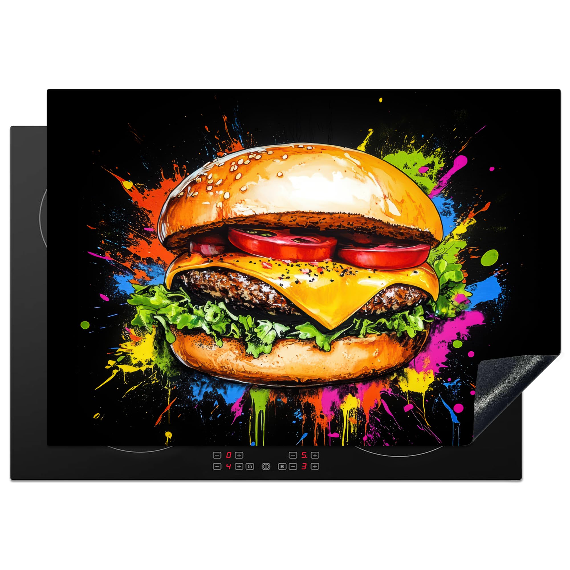 KitchenYeah© Induction Hob Cover Protector Mat Kitchen Universal Ceramic