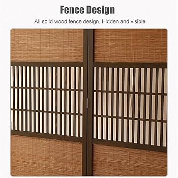 屏風（木製） Amazon｜木製の部屋の仕切り、 高さ180センチ/71インチの独立式