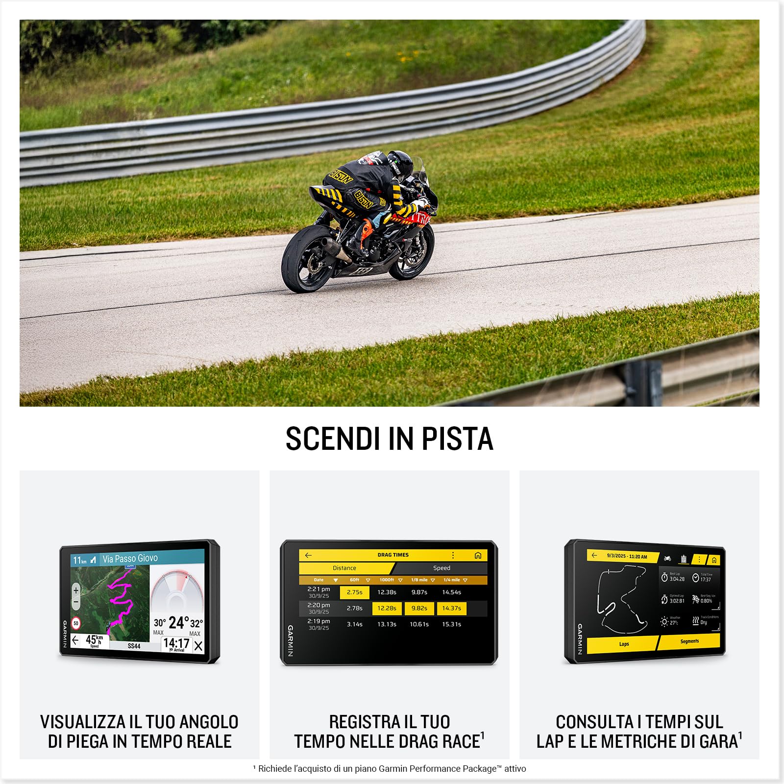 Navigatore satellitare per moto zūmo XT3 6″