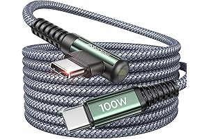 AINOPE 100W USB C to USB C Cable 10FT, Fast Charging Cable