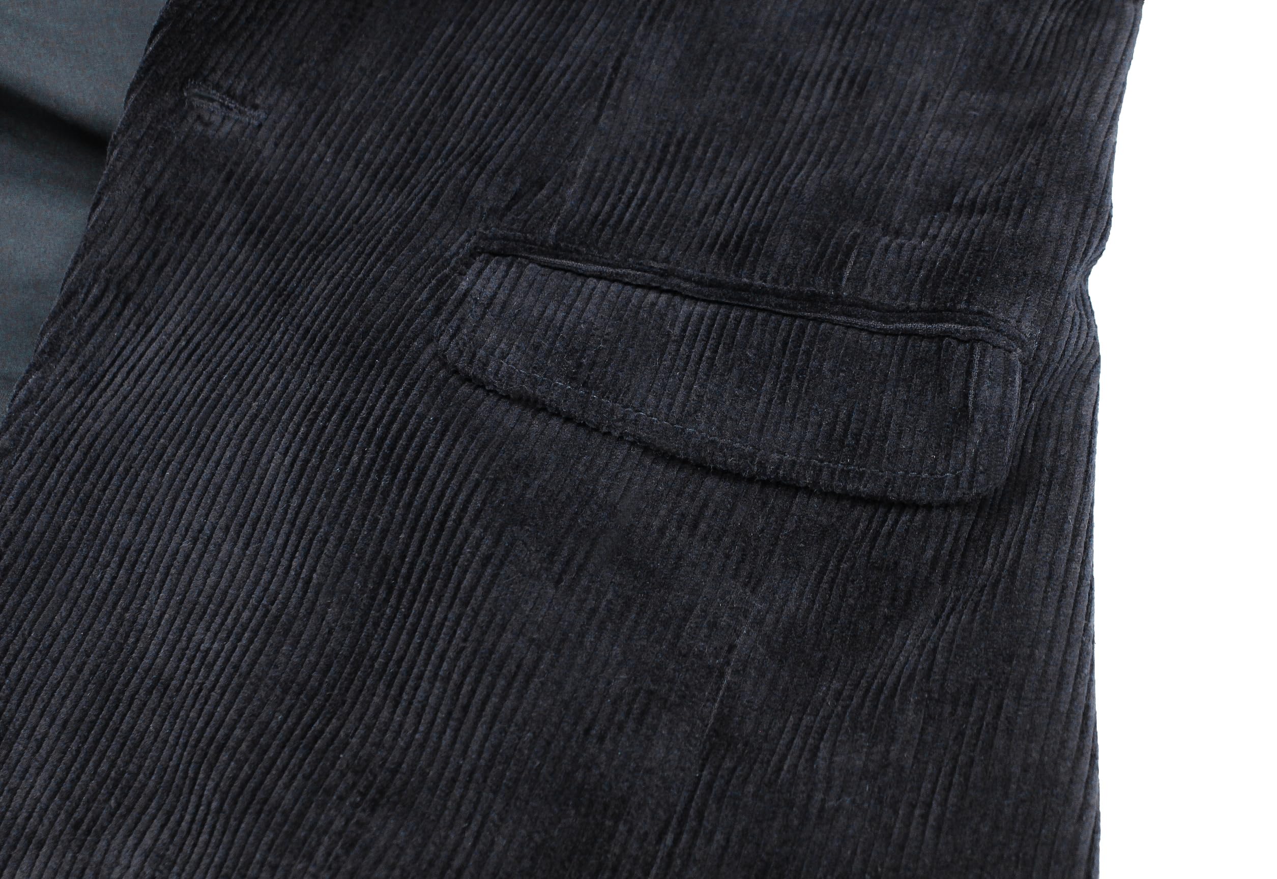 Evoga Giacca Uomo Sartoriale in Velluto Slim Fit Blazer Invernale Elegante Casual