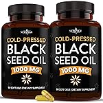 NEW AGE Black Seed Oil Softgel Capsules - Premium Cold-Pressed Nigella Sativa Producing Pure Black Cumin Seed Oil - Non-GMO & Vegetarian (120 Softgels)