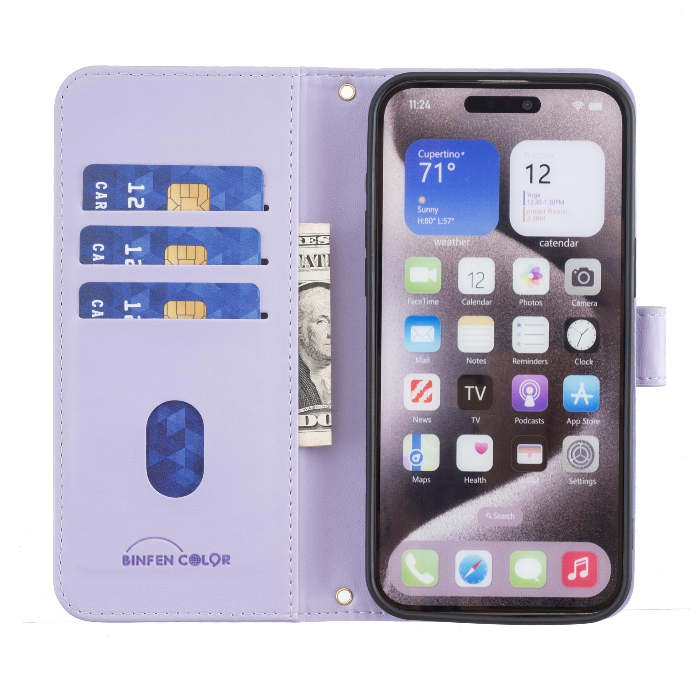 Leather Flip Wallet Case For Motorola Moto Edge 40 Neo - Folio Style With Card Pockets