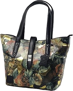 Women's Bag Premium Genuine Leather Elegant Floral Design For Special Occasions - Medium