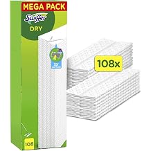 Swiffer Dry Floor Cloths Refill Pack XXL 3 Pack/108 Pieces