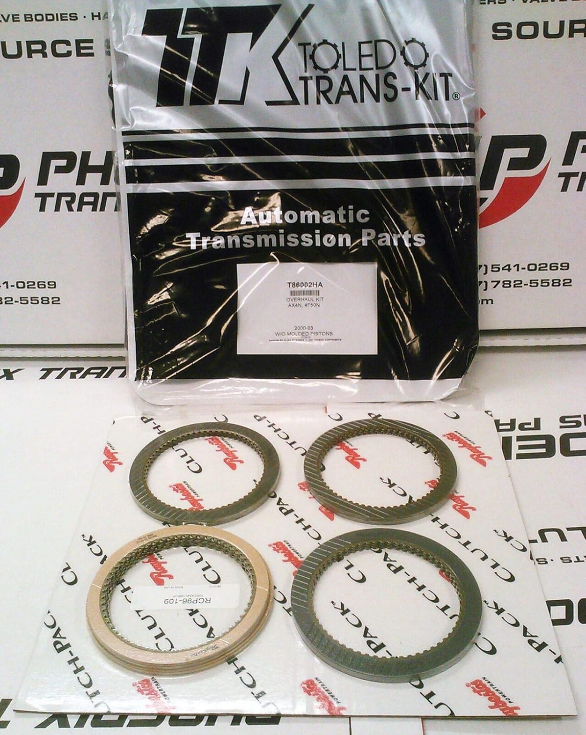 AX4N 4F50N TRANSMISSION REBUILD KIT 20002003 + FRICTION