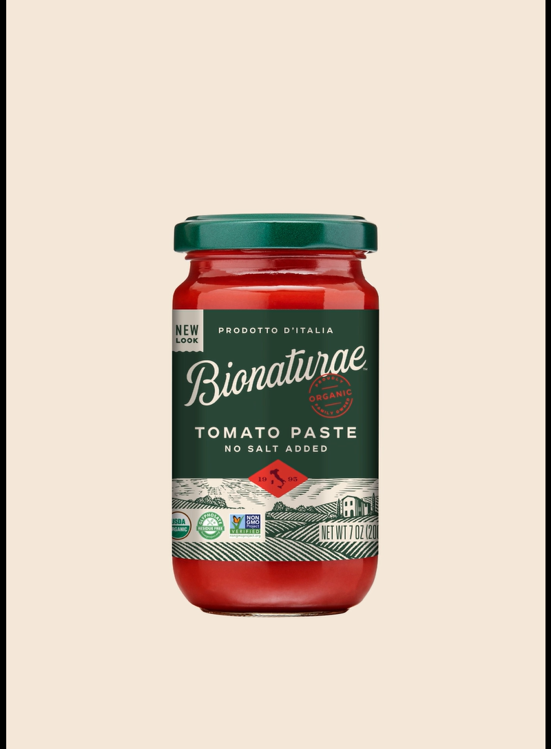 Bionaturae Organic Strained Tomatoes - No Salt Strained Tomatoes, Strained Tomatoes in a Jar, Keto Friendly, Non-GMO, USDA Certified Organic, No Added Sugar, Made in Italy - 24 Oz, 4 Pack