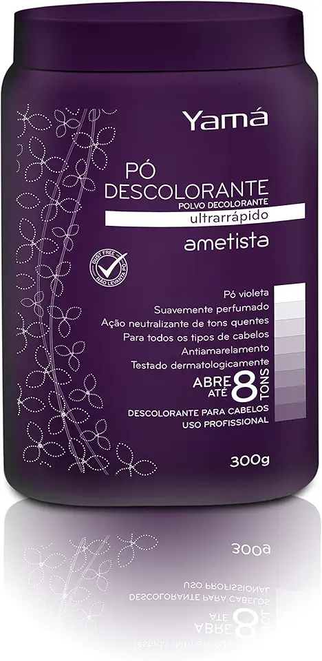 YAMA Pó Descolorante Ametista Yama Roxo