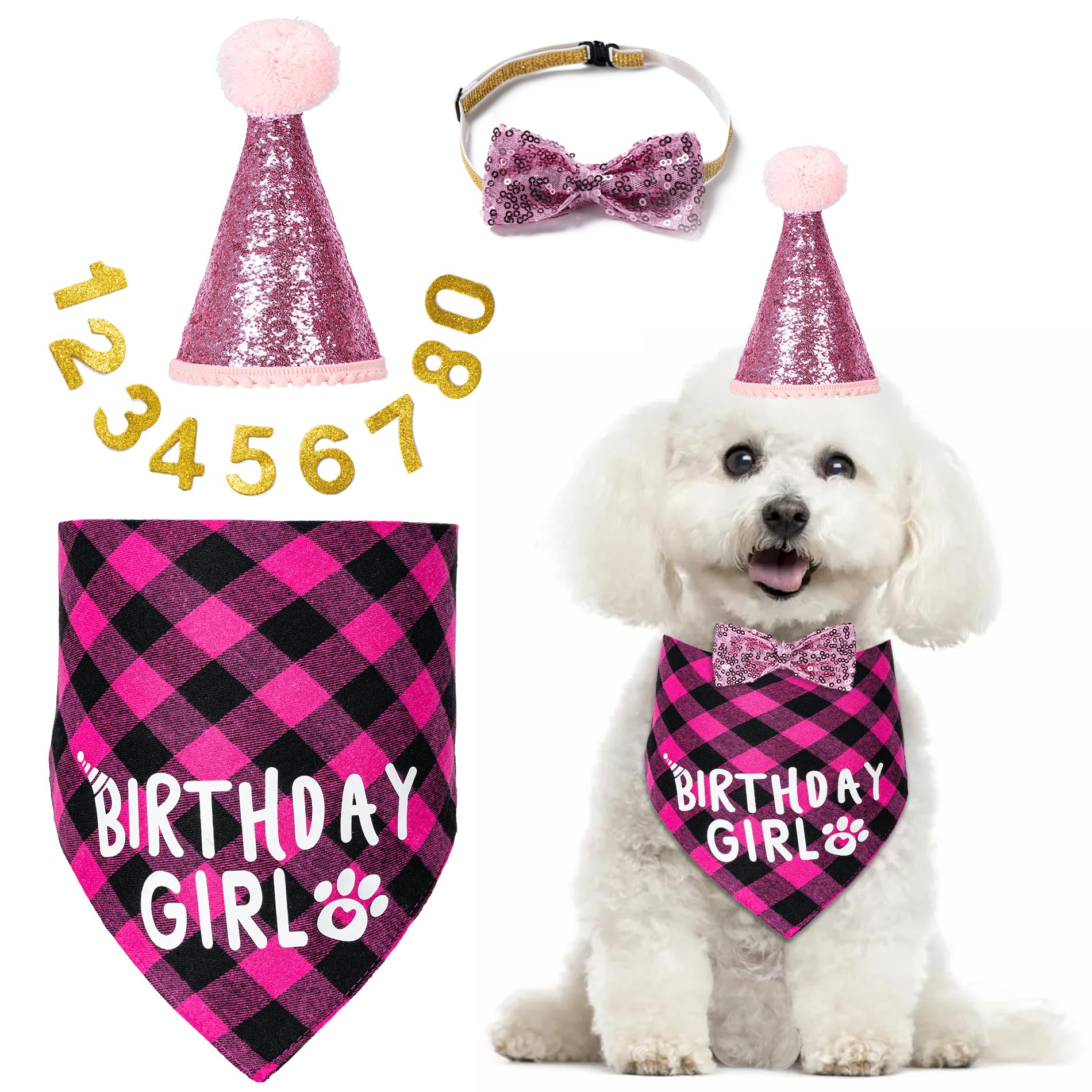Hoewina Dog Birthday Party Supplies, Dog Birthday Decorations
