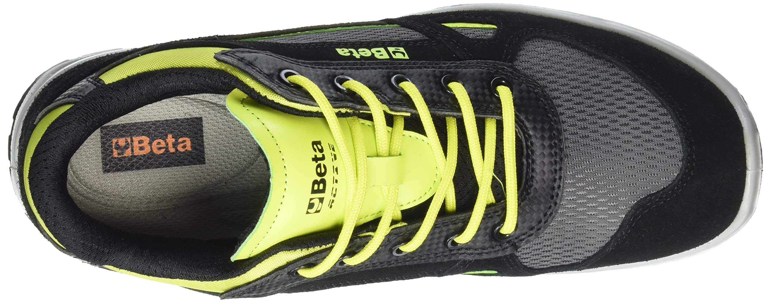 BETA 7314AF 43 - Scarpe in Pelle Scamosciata con Inserti in Nylon Mesh e Carbon