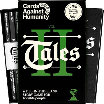 Cards Against Humanity Tales Vol. 2 A New Twist on The Classic Adult Party Game Fill in The Blanks of Horrible Stories with Your Cards