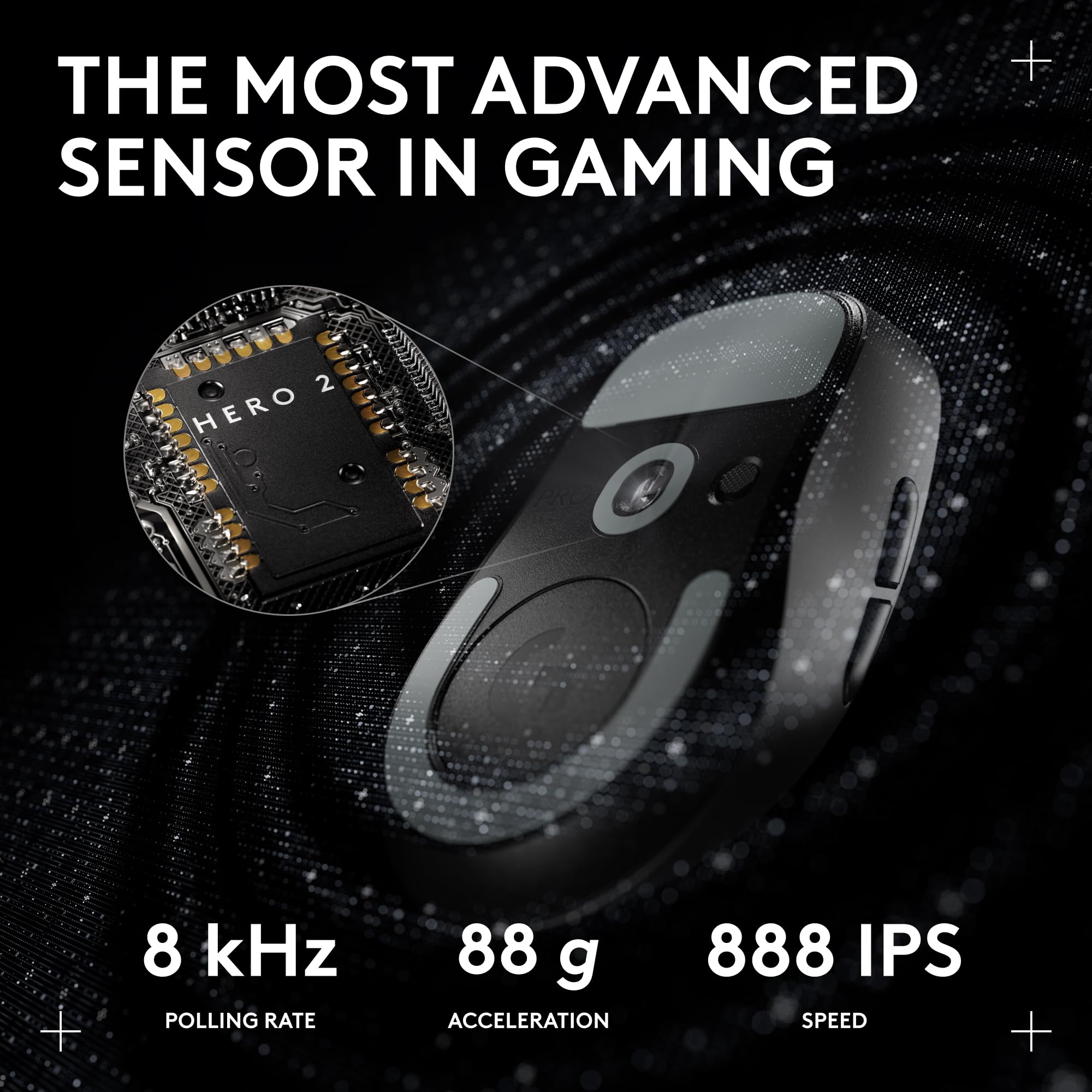 マウス・トラックボール Logicool G PRO X SUPERLIGHT2c black Logitech G PRO X SUPERLIGHT 2 4K Wireless Gaming Mouse - Black