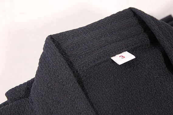 E-BOGU Navy Blue Orizashi Jersey Kendogi for Summer